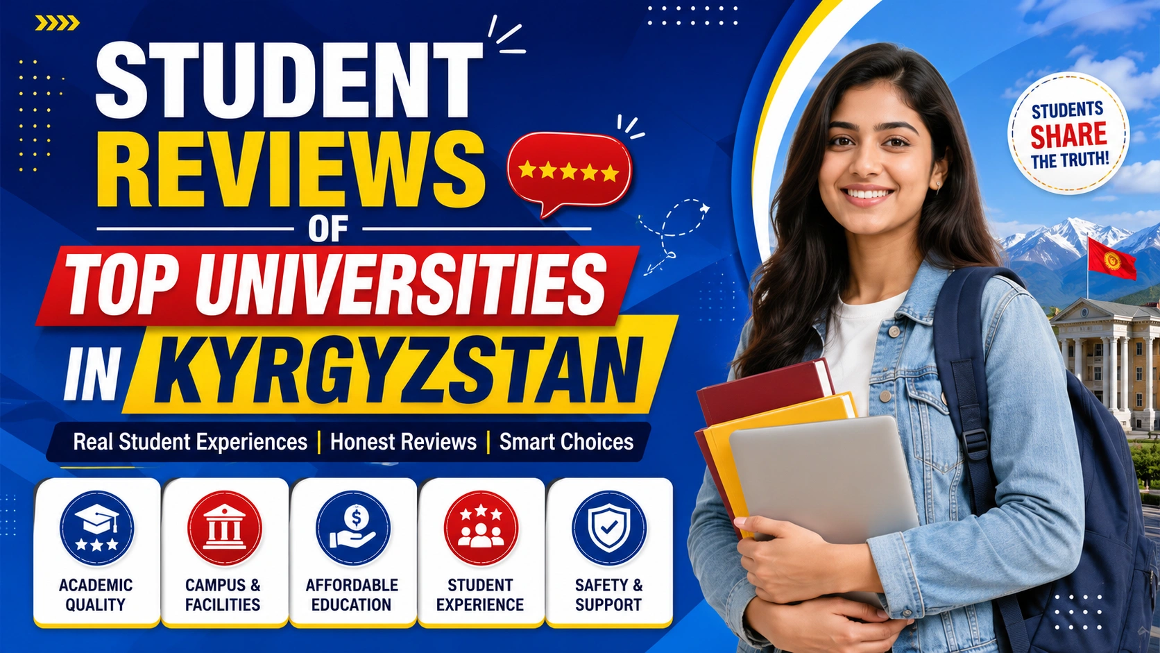 Student Reviews of Top Universities for MBBS in Kyrgyzstan